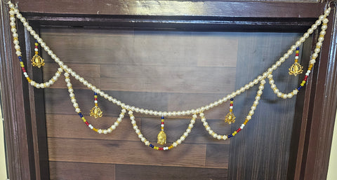 HANDMADE PANCHSHEEL TORAN BY GARV UDYAM