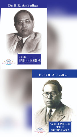 THE UNTOUCHABLES + WHO WERE THE SHUDRAS ? ( COMBO OF 2 BOOKS )