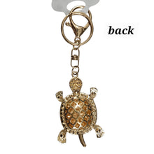 Crystal Turtle Key Ring with Lobster Claw Trigger clasp Keychain, Charm for Bags, Wallets and Luggage for Gifting, Valentine, Anniversery, Birthday, Christmas etc.