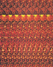 SPECIAL WALL POSTER OF BUDDHA MEDITATION, IN BLACK AND ORANGE COLOUR, WITHOUT FRAME, SIZE L-23