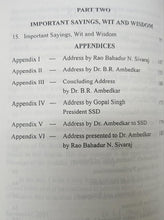 DR. AMBEDKAR IMPORTANT MESSAGES, SAYINGS, WIT AND WISDOM