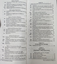 THE CONSTITUTION OF INDIA, COAT POCKET SIZE, PAPERBACK WITH RED TITLE, IN ENGLISH LANGUAGE, 106TH AMENDMENT