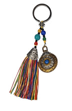 Tibetan Spinning keyring, Material-Metal, keychain for gifting, keyring with anti rust (pack of 1)