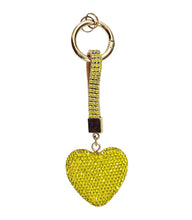 Crystal Heart Key Ring | Keychain Charm for Girls Bags, Wallets and Luggage for Gifting , Valentine, Anniversery, etc.