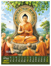 LORD BUDDHA WALL CALENDAR 2027, 12 BEAUTIFUL PICTURES OF LORD BUDDHA FOR HOME HOME & OFFICE (PACK OF 1 CALENDAR)