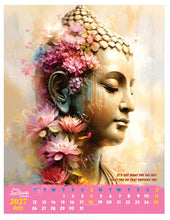 LORD BUDDHA WALL CALENDARS 2027, 12 BEAUTIFUL PICTURES OF LORD BUDDHA FOR HOME & OFFICE  (PACK OF 5 CALENDARS)
