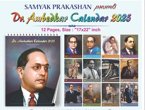 DR. AMBEDKAR 2025 WALL CALENDAR - 17