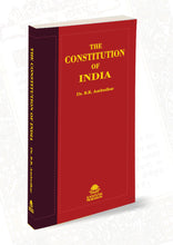 THE CONSTITUTION OF INDIA, COAT POCKET SIZE, PAPERBACK WITH RED TITLE, IN ENGLISH LANGUAGE, 106TH AMENDMENT