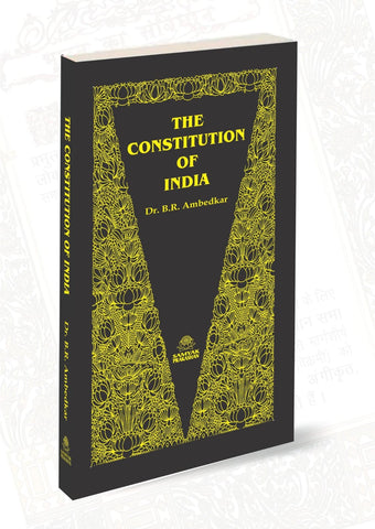 THE CONSTITUTION OF INDIA, COAT POCKET SIZE, PAPERBACK WITH BLACK TITLE, IN ENGLISH LANGUAGE, 106TH AMENDMENT