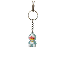 SMALL CUTE DORAEMON KEYCHAIN FOR GIFTING, SOFT KEY RING FOR BAGS, KEYS, BACKPACKS, MATERIAL - RUBBER, PACK OF 1