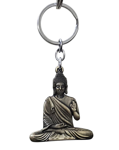 Bhagwan Buddh Keychain, Buddha, Buddhist, Material- Metal with anti rust, keychain for gifting, (pack of 1)