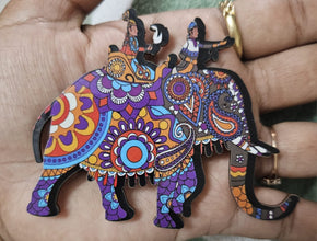 Elephant Fridge & Almirah Magnet – Stylish & Artistic Decorative Magnet for Home & Office, (pack of 1)